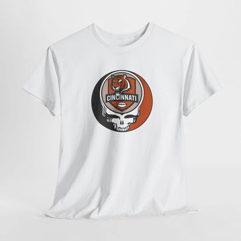 Grateful Dead - Cincinnati Bengals Stealie Unisex T-Shirt - NFL - StealieShop